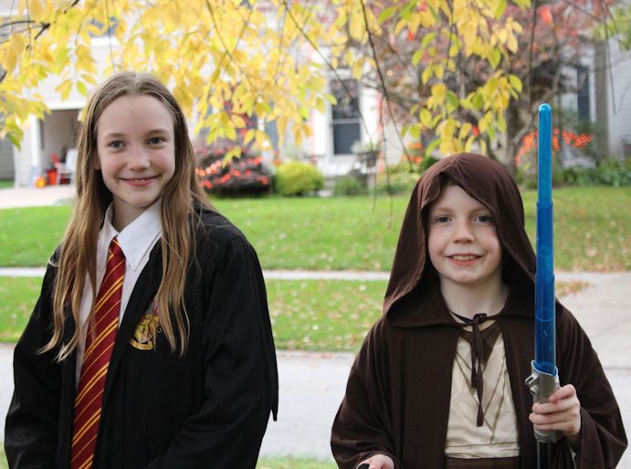 Cora Mathewson, Evan Mathewson, October 2016